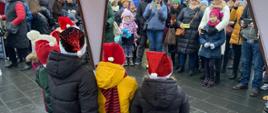 Dzieci występują uczestnikami Jarmarku