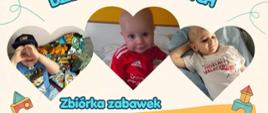 Zbiórka zabawek - lego, gry planszowe, zabawki interaktywne, pojazdy, lalki. Zbiórka trwa do 25maja. Dane do wysyłki: Dzielni i Waleczni, ul. Dubiażyńska 65, 17-`100 Bielsk Podlaski, tel. 502 363 310. Paczkomat: BPD03M, Bielsk Podlaski