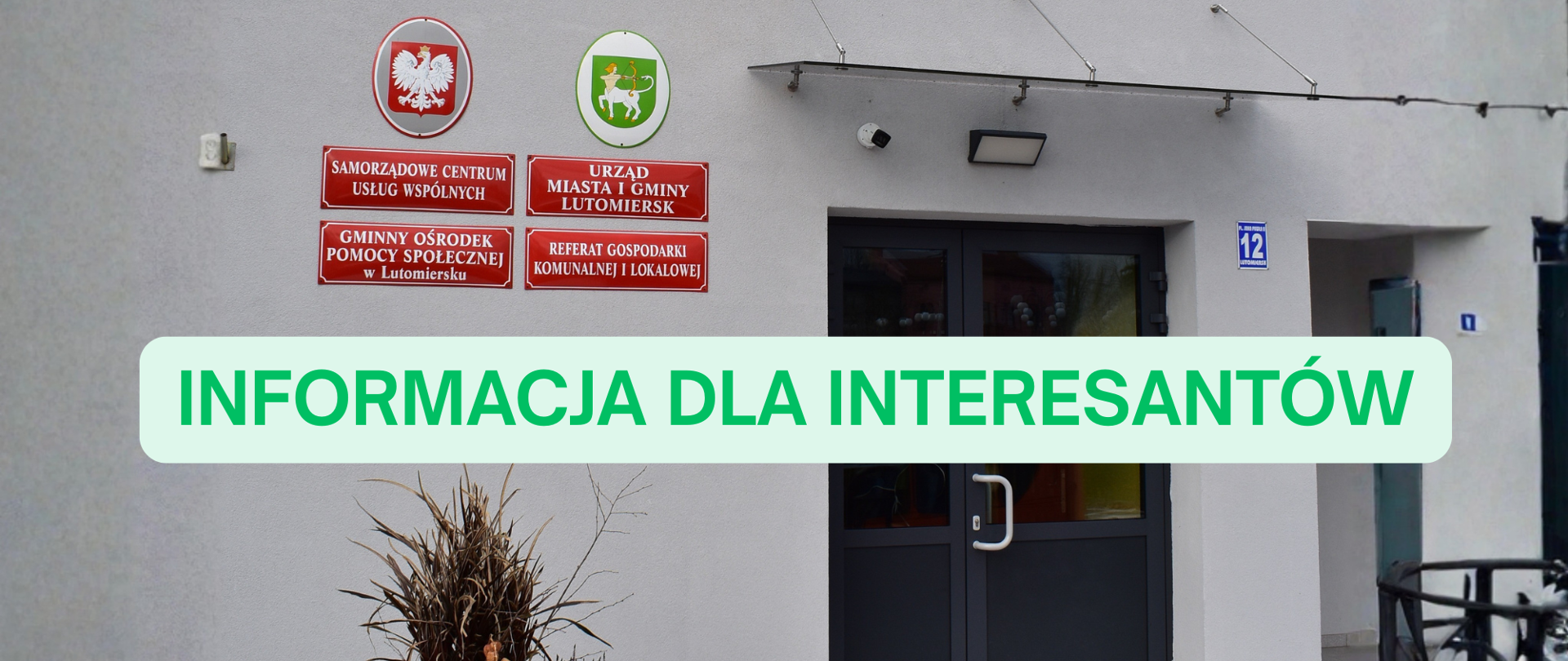 Informacja dla Interesantów