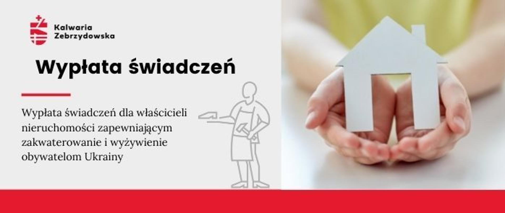 Plansza informacyjna - Wypłata świadczeń 