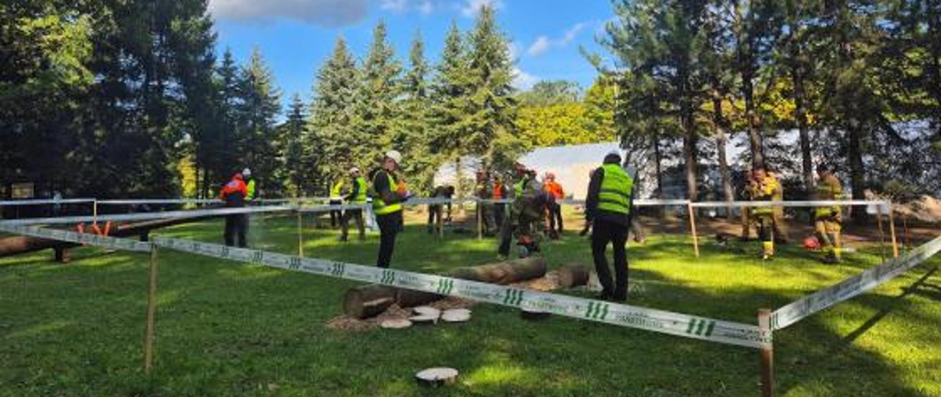 XIX Zawody Drwali o „Srebrną Siekierę” Nadleśniczego Nadleśnictwa Rudka (fot. www.rudka.bialystok.lasy.gov.pl) 