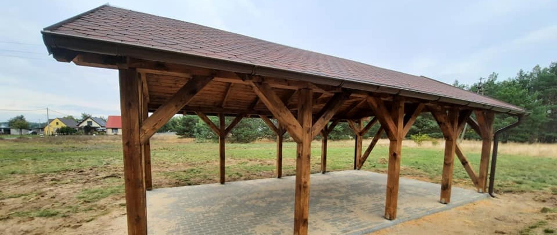 Wiata rekreacyjna w Łokaczu Wielkim