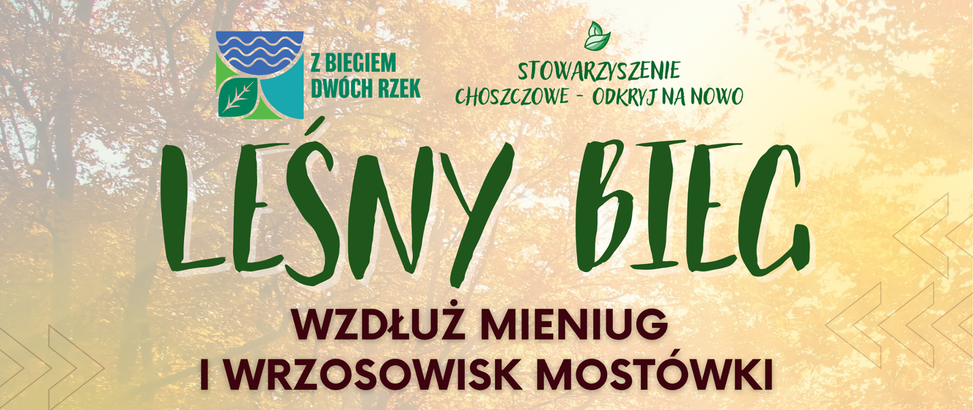 Leśny Bieg Wzdłuż Mieniug i Wrzosowisk Mostówki