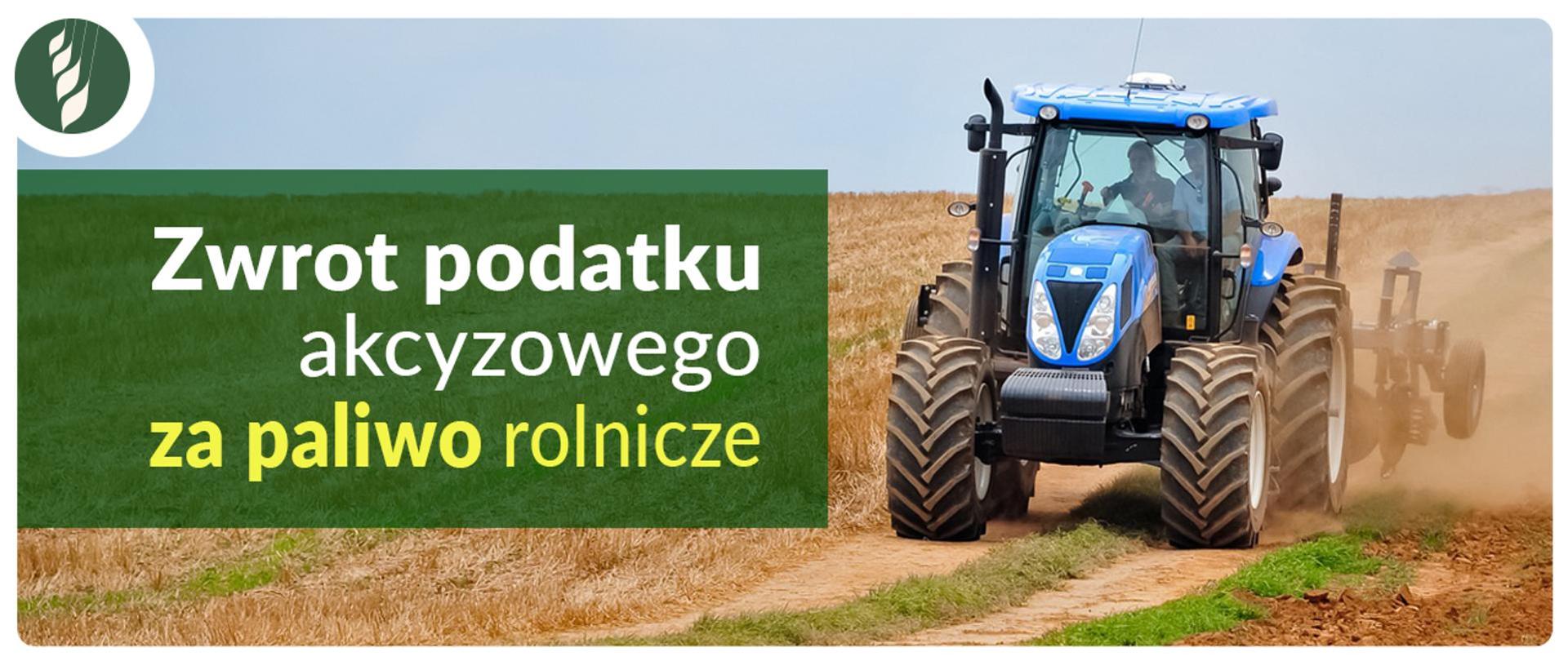 Zwrot podatku akcyzowego
Minister Rolnictwa i Rozwoju Wsi
