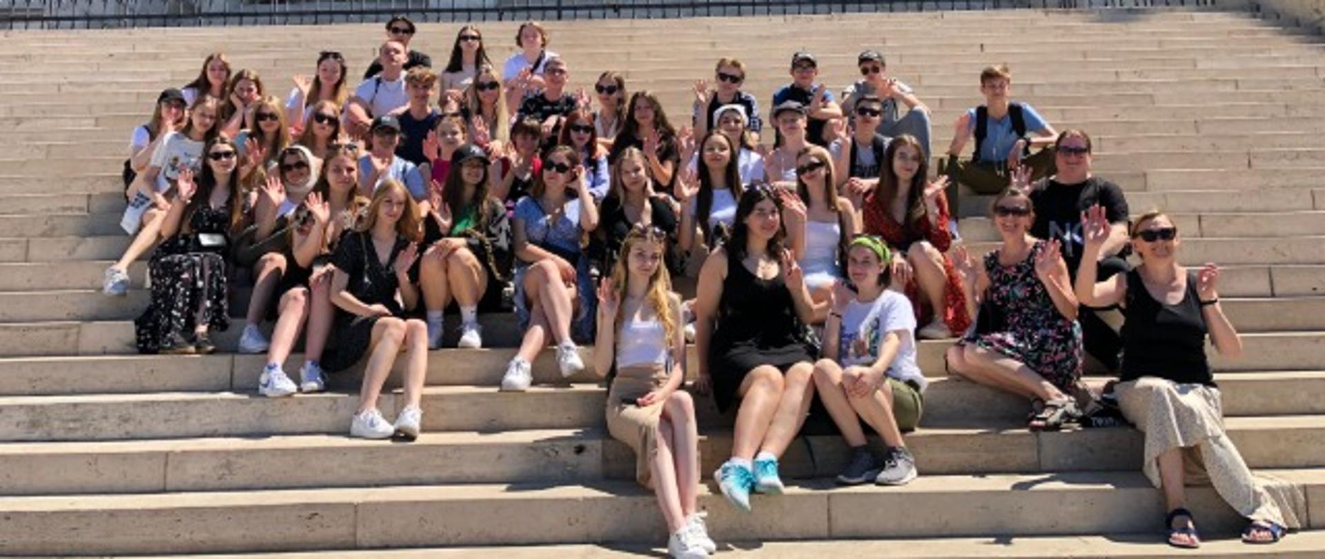 Młodzież I Liceum Ogólnokształcącego w Budapeszcie 