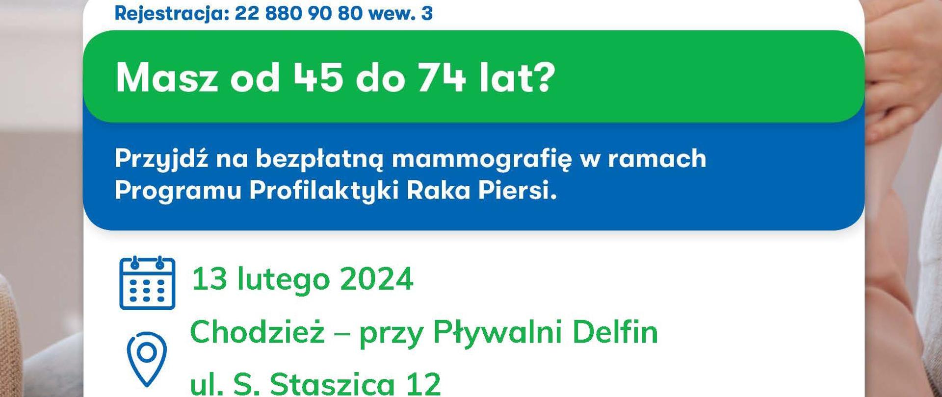 Bezpłatna mammografia