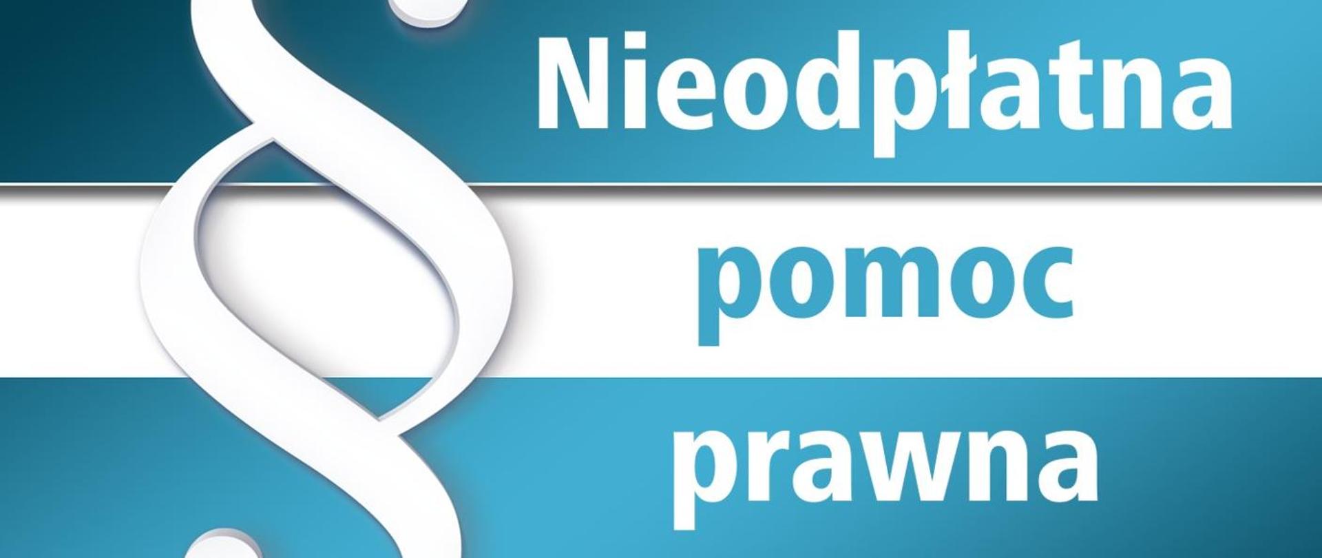 Grafika - nieodpłatna pomoc prawna 