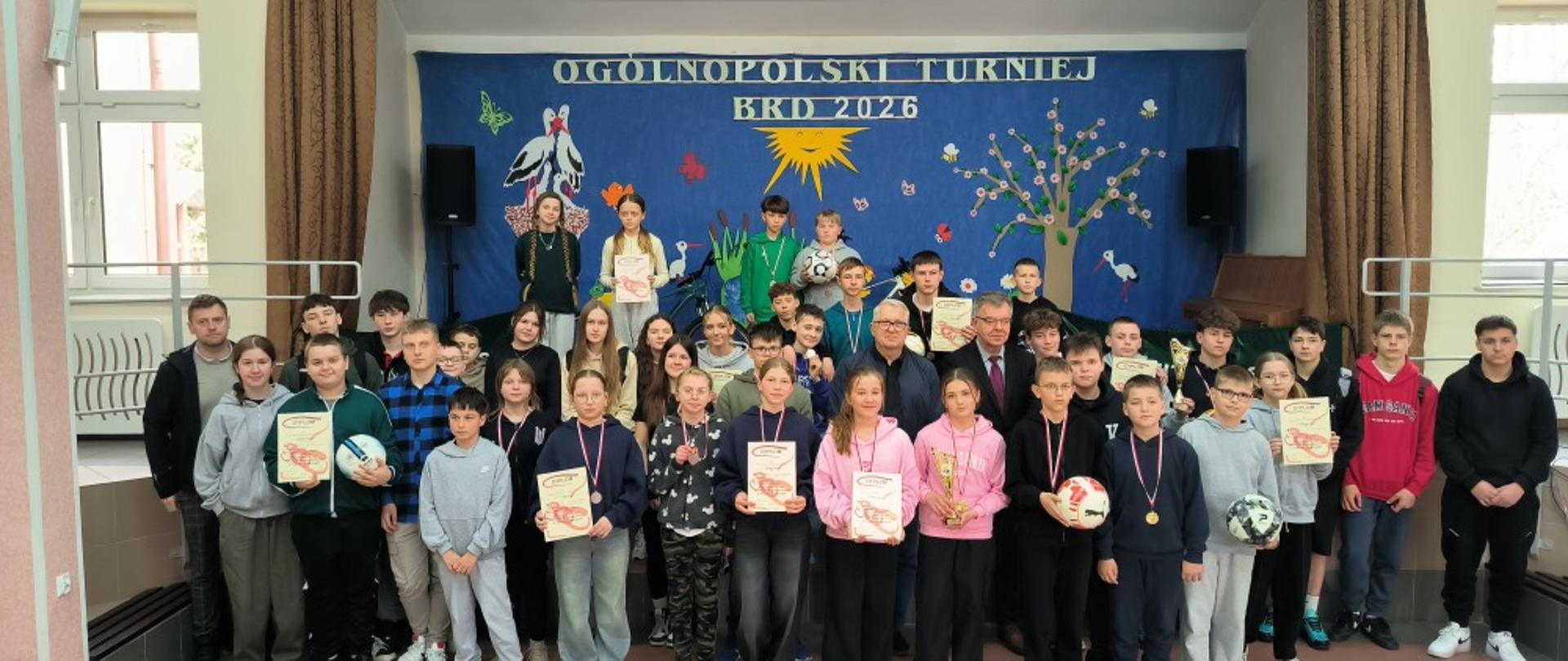 Gminny turniej Bezpieczeństwo w Ruchu Drogowym 