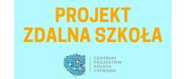 Plakat projektu zdalna szkoła