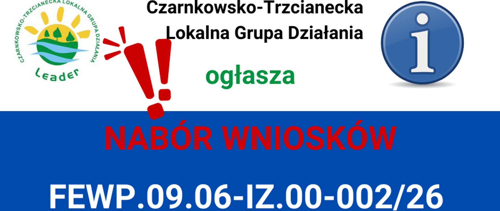 LGD nabór wniosków