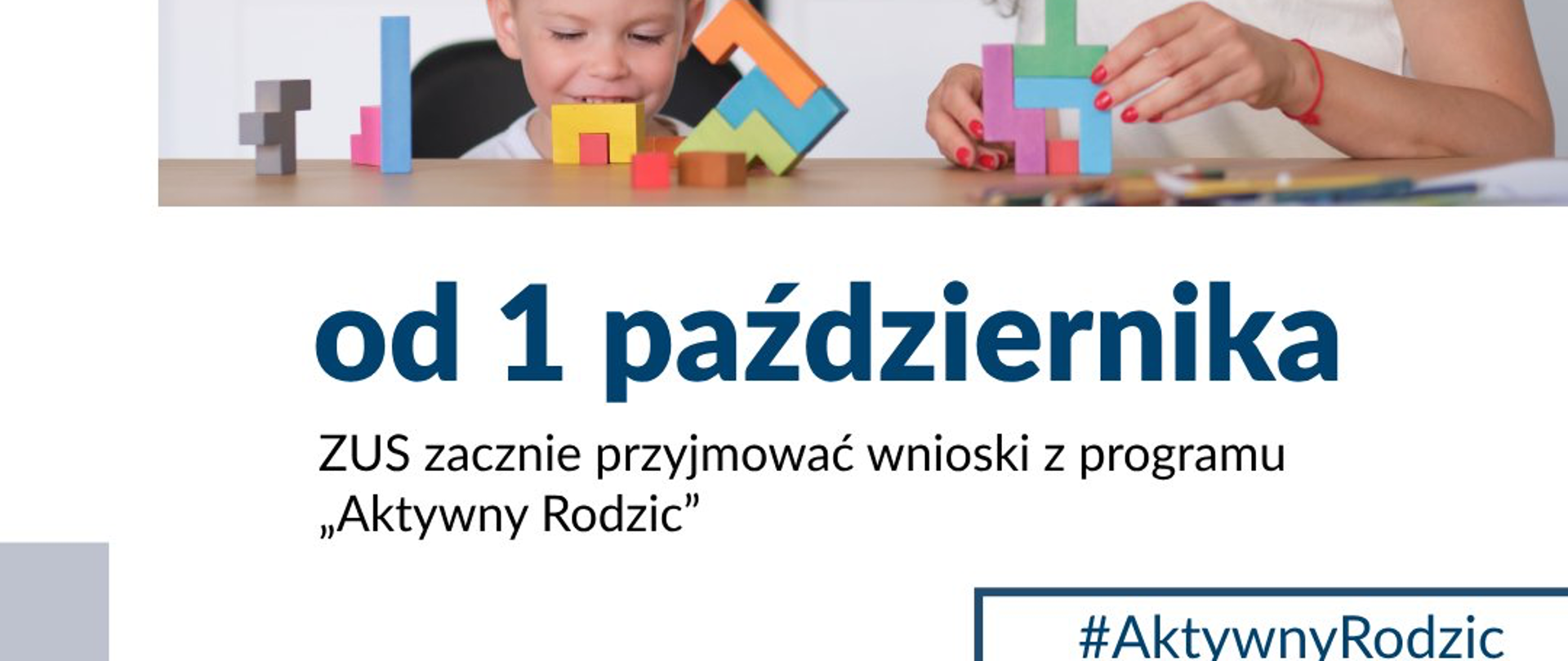 ZUS: Aktywny rodzic – wnioski od października