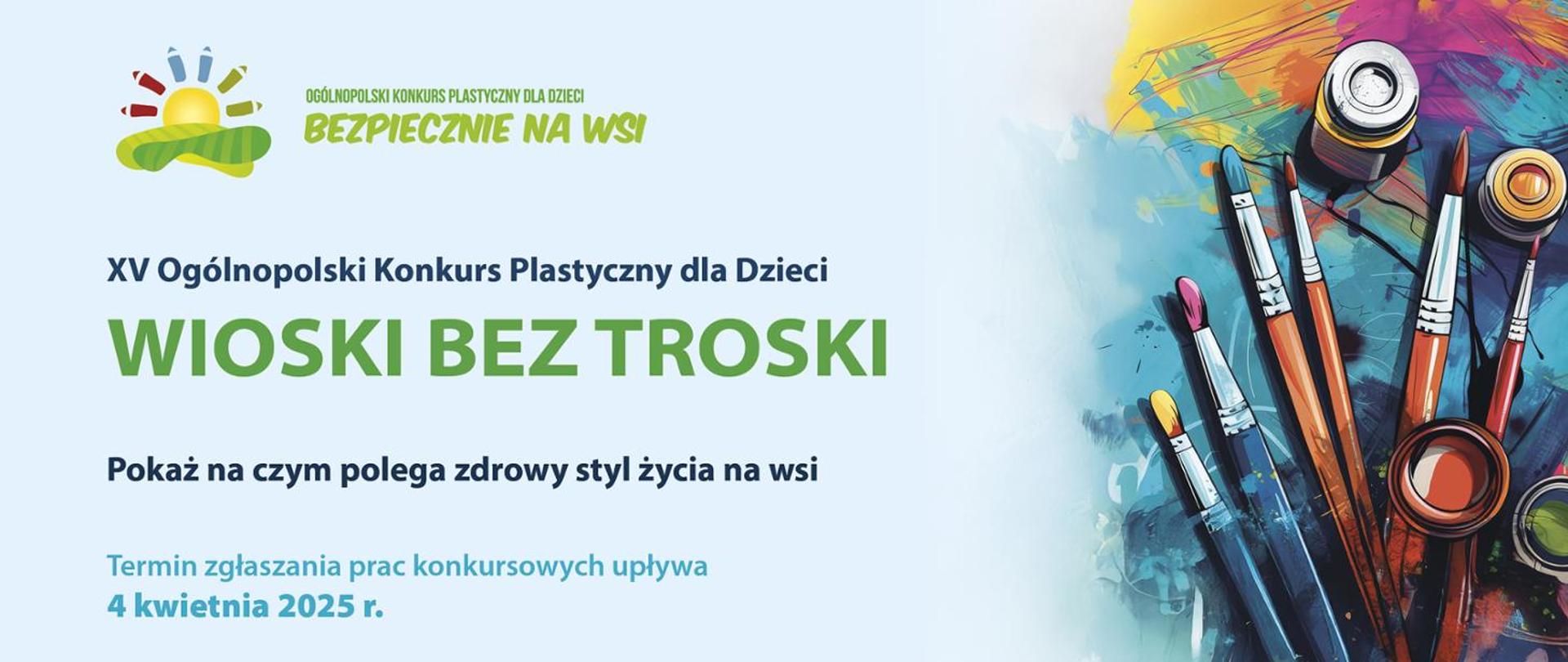 XV Ogólnopolski Konkurs Plastyczny dla Dzieci „Wioski bez troski ”