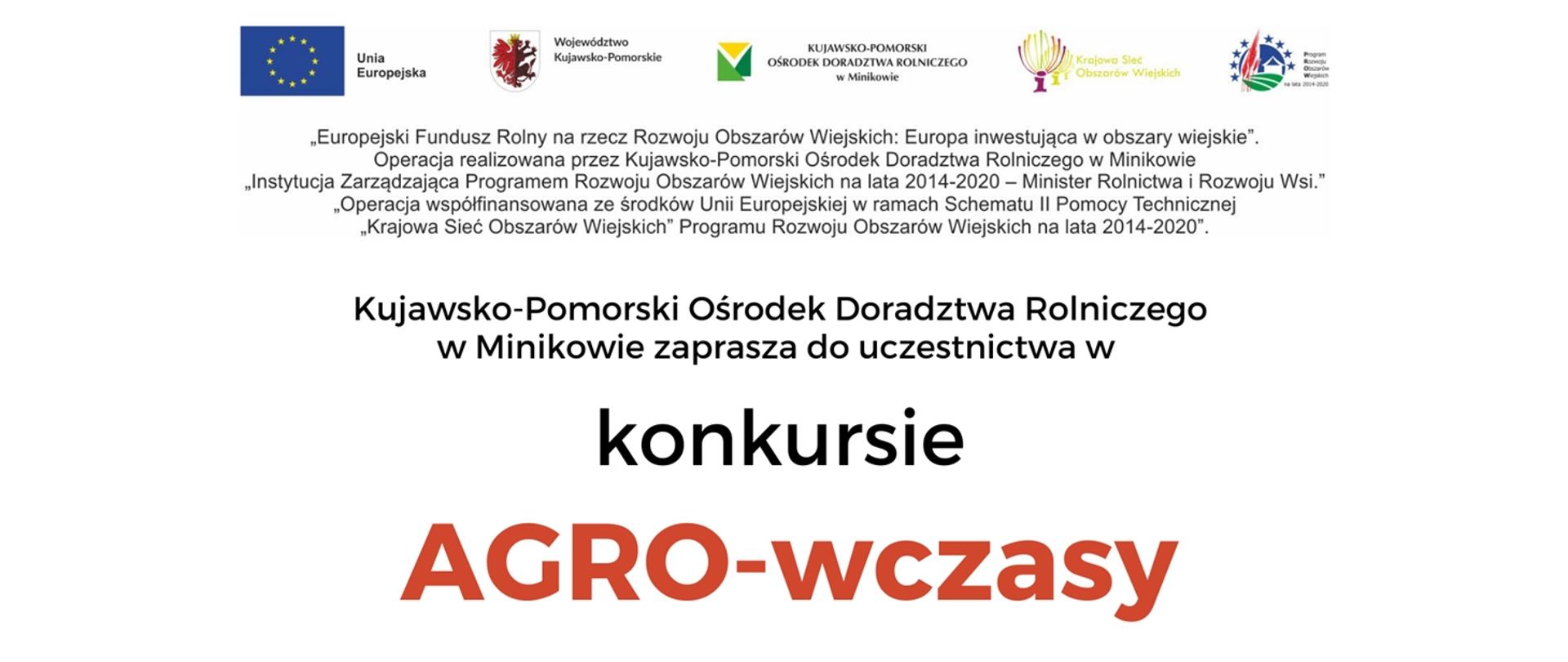Konkurs AGRO-wczasy - logotyp