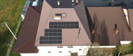 Instalacja fotowoltaiczna na budynku Ochotniczej Straży Pożarnej w Zabrodziu