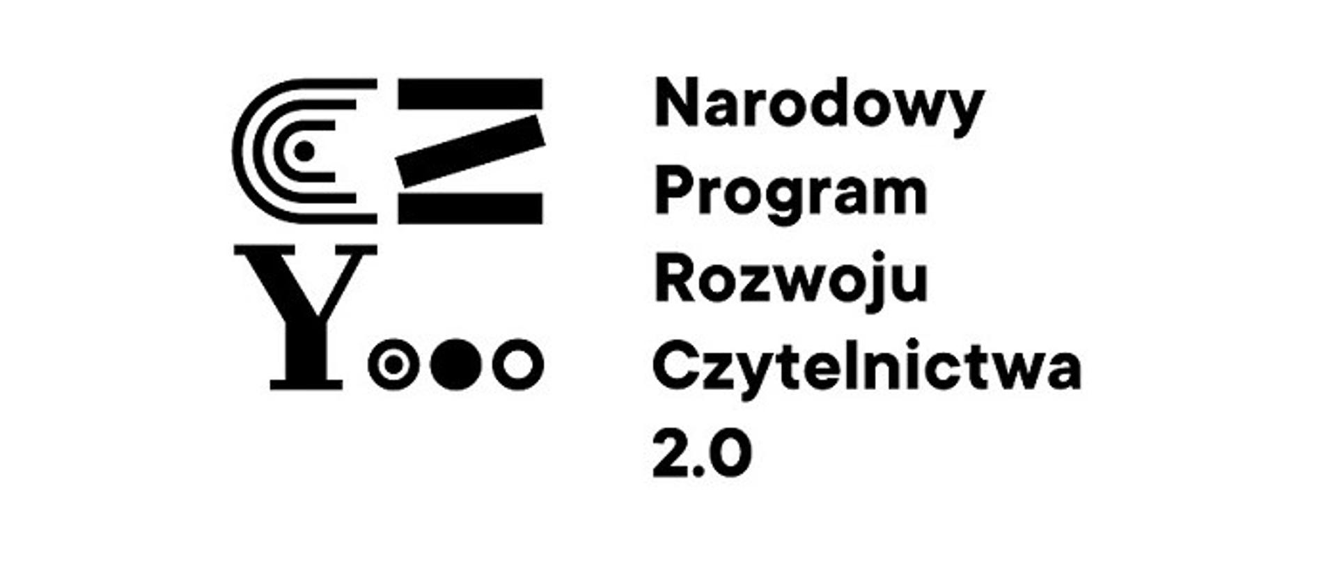 Logotyp Narodowego Programu Rozwoju Czytelnictwa 2.0. Narodowy Program Rozwoju Czytelnictwa 2.0
