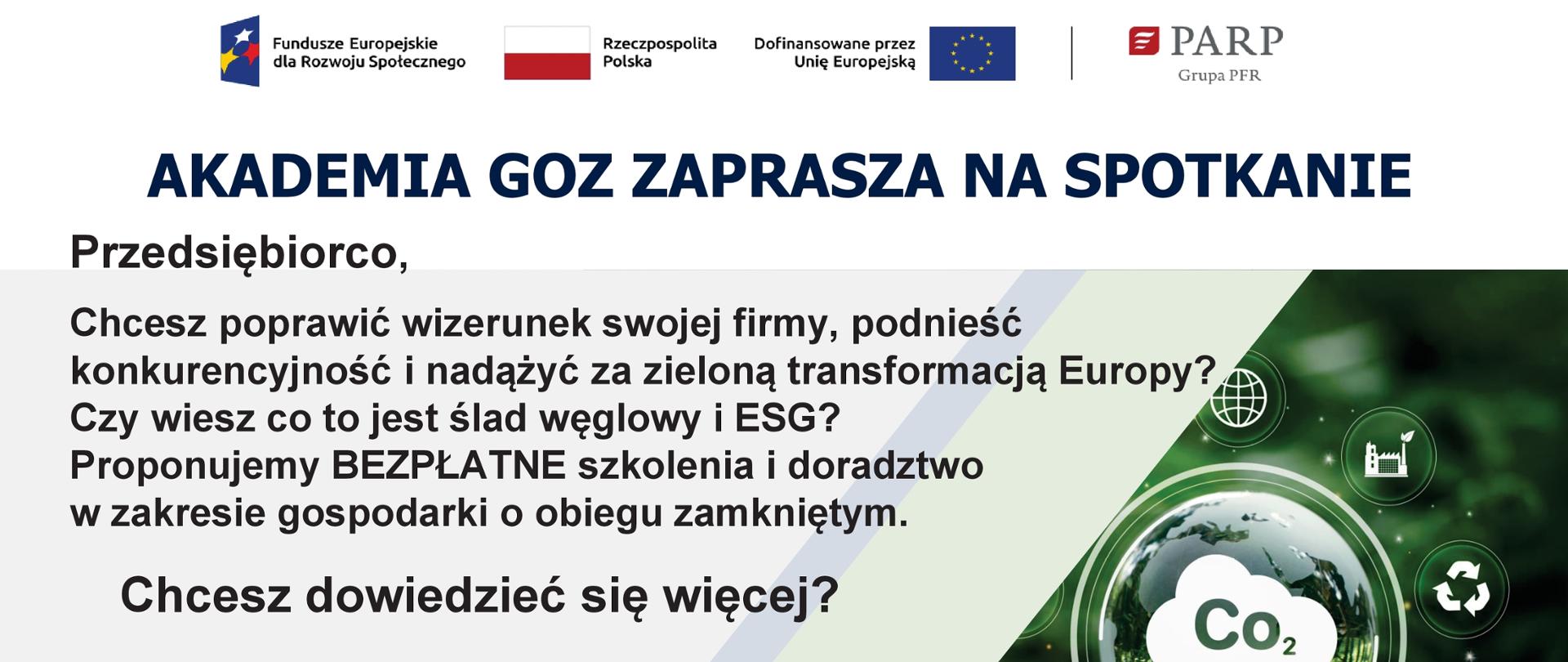 AKADEMIA GOZ ZAPRASZA NA SPOTKANIE - 13.06.2024 - godz. 10