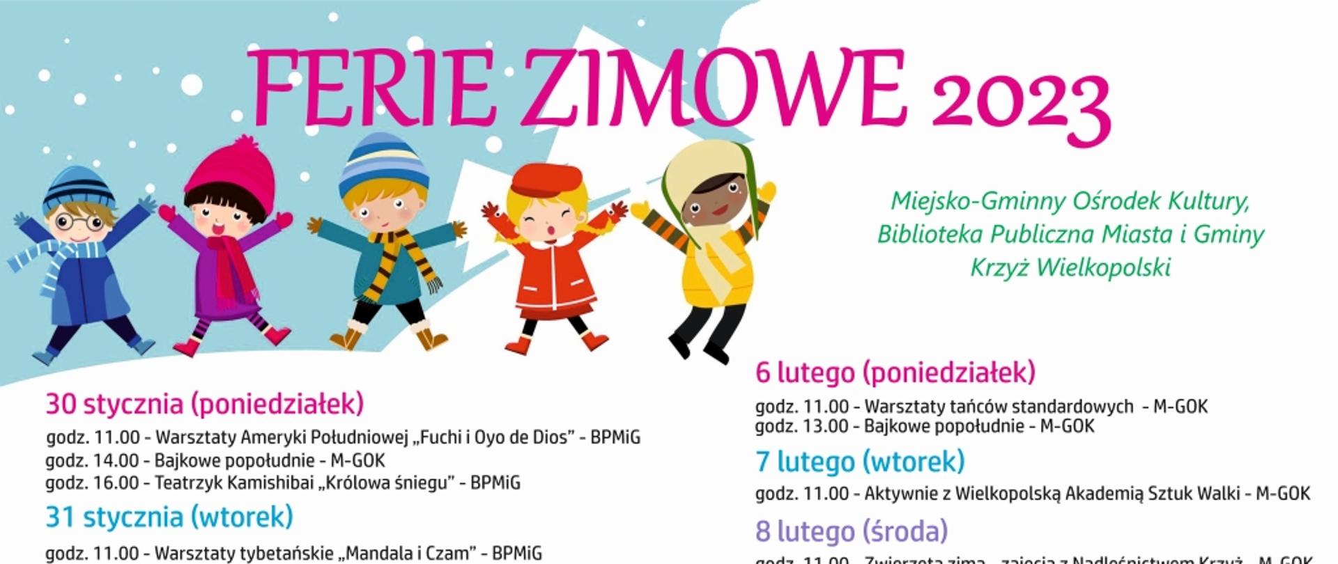 Ferie zimowe 2023