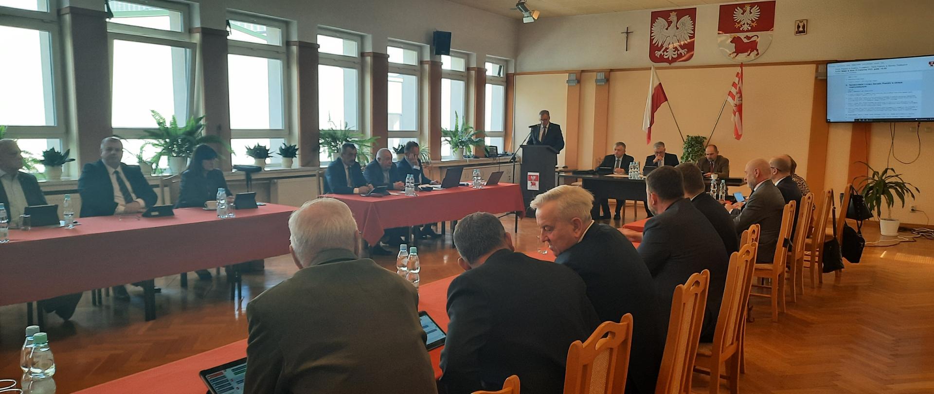 Obrady XXXII sesji Rady Powiatu w Bielsku Podlaskim