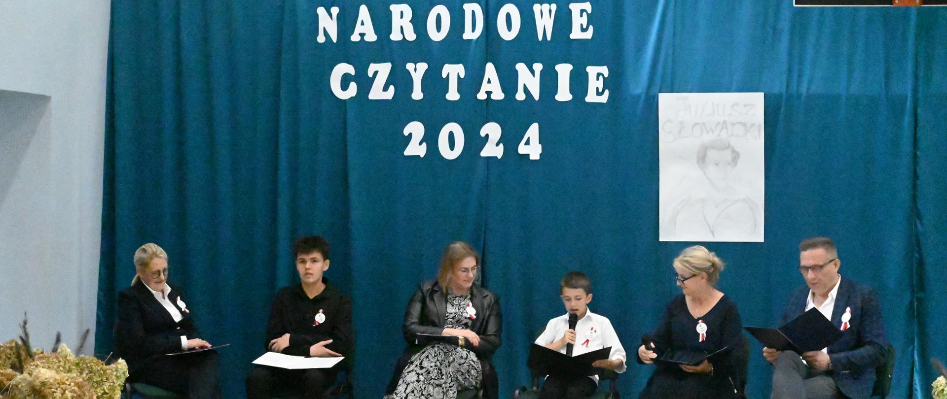 Narodowe czytanie w ZSP Ruda Wielka
