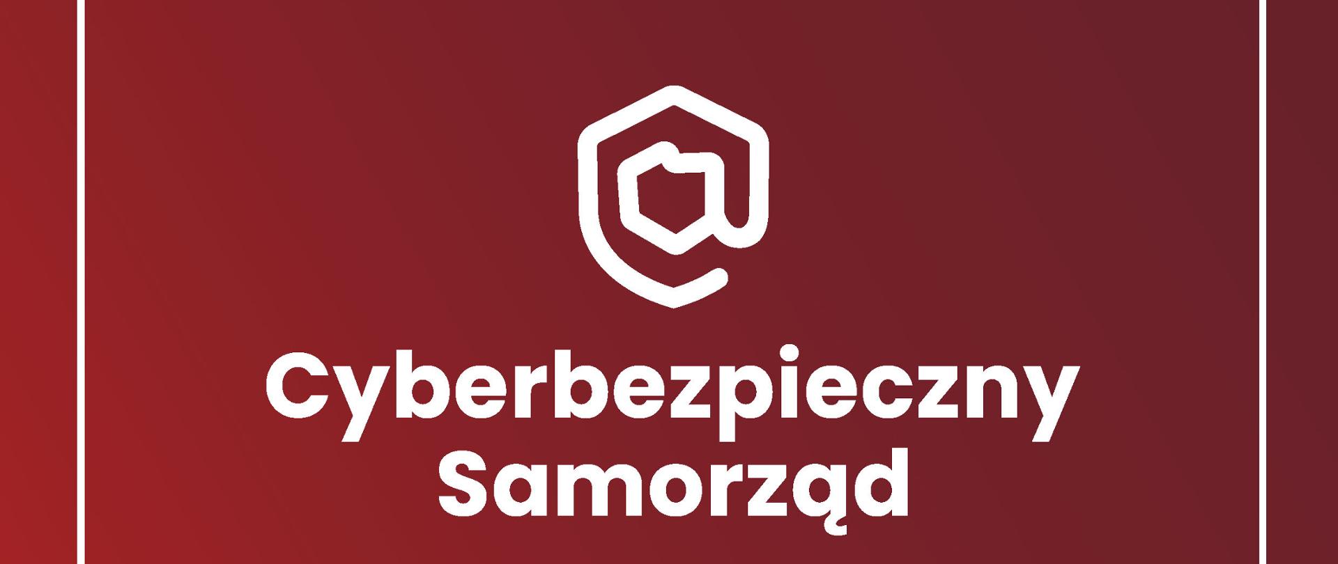 Plakat reklamowy projektu Cyberbezpieczny samorząd