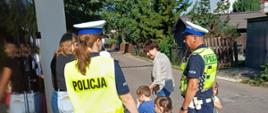 Idziemy z Policjantami na lekcję w terenie