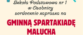 GMINNA SPARTAKIADA MALUCHA
