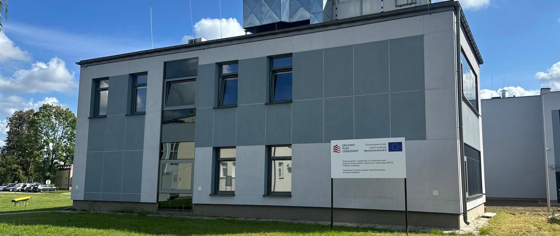 Nowy budynek Zakładu Opiekuńczo-Leczniczego SPZOZ w Bielsku Podlaskim