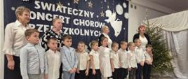 Występ dzieci - poszczególnych grup