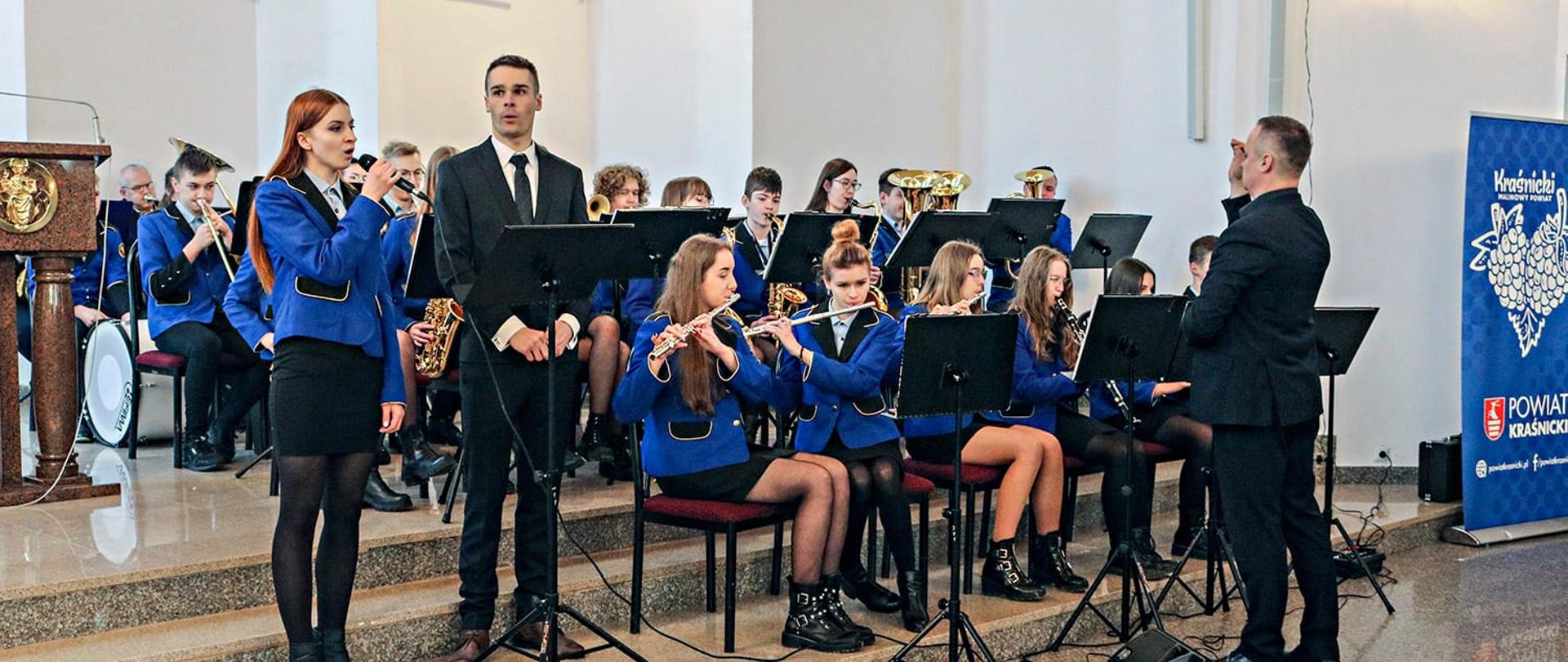 Parafialna Orkiestra Dęta z Szastarki.