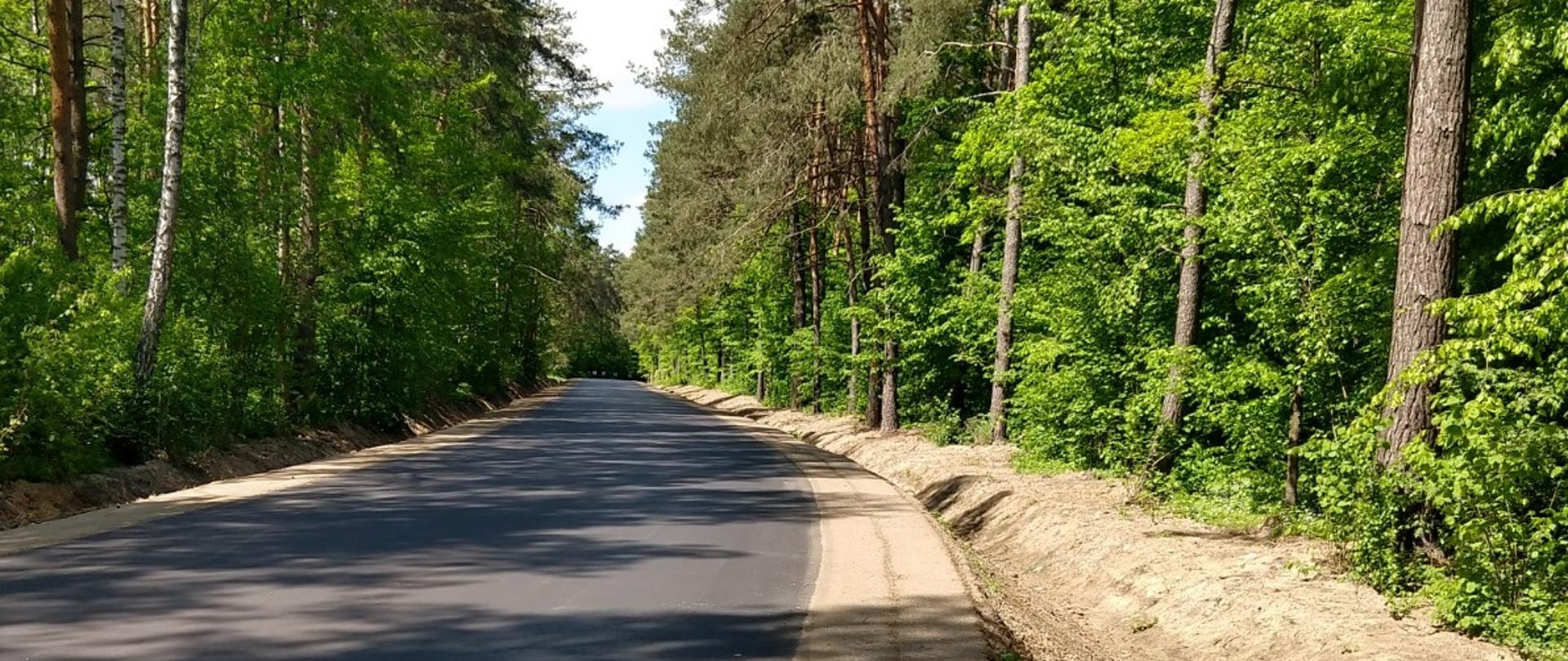Droga powiatowa - Popławy gm. Brańsk