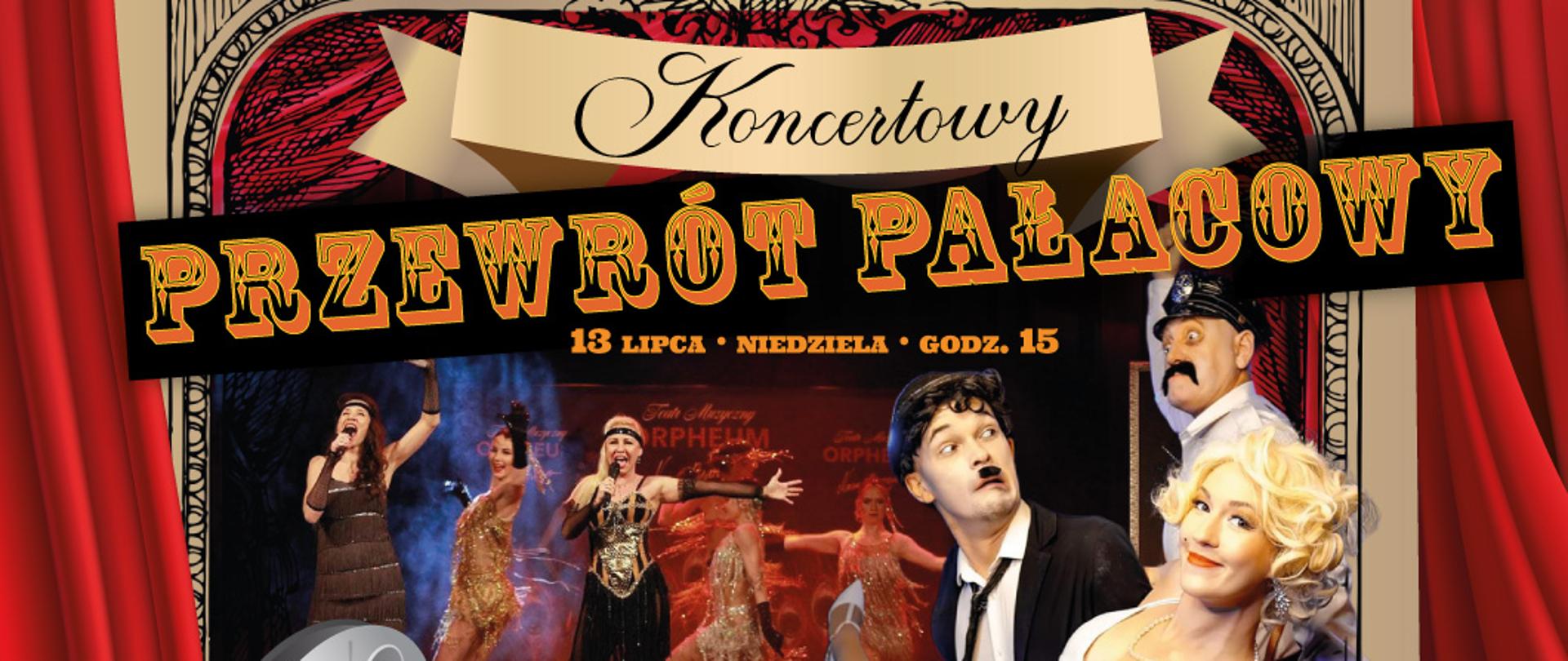Zaproszenie na koncertowy przewrót pałacowy.