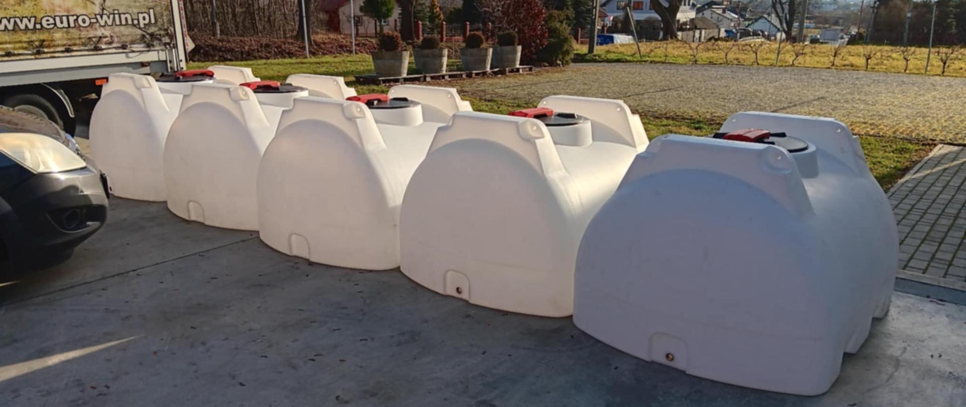 Zbiornik do przewozu wody pitnej 