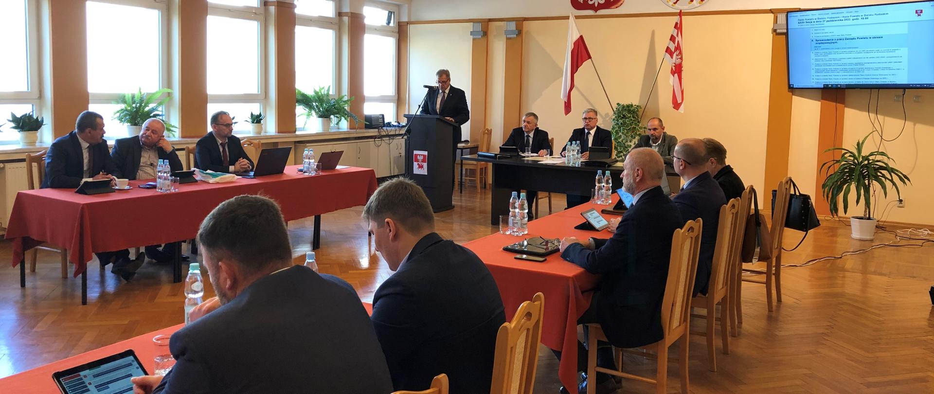XXXV sesja Rady Powiatu w Bielsku Podlaskim