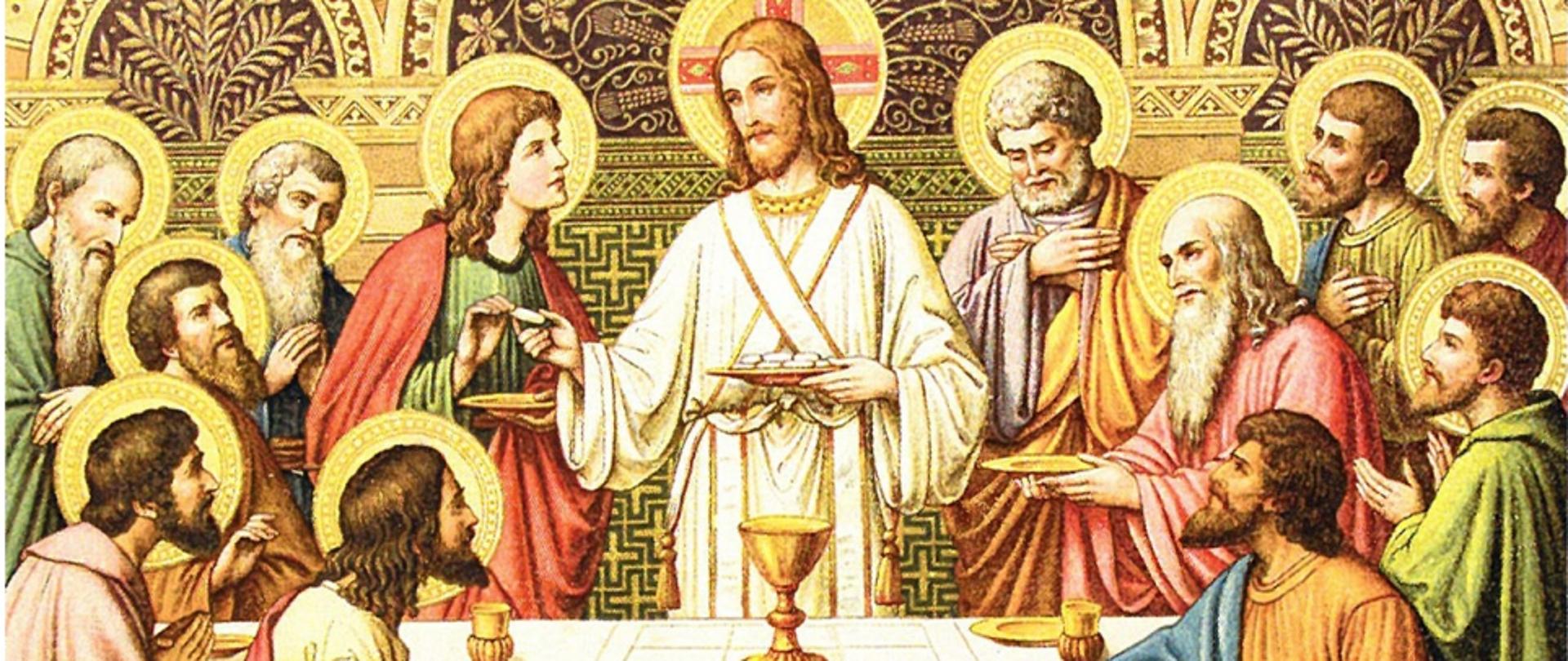 Życzenia wielkanocne z grafiką Ostatniej Wieczerzy. Niech Zmartwychwstanie Jezusa Chrystusa stanie się źródłem niezachwianej nadziei, a wiara niech pokona chwile zwątpienia i smutku. Z okazji Świąt Wielkanocnych życzenia zdrowia, szczęścia i pogody ducha składają Przewodniczący Rady Powiatu w Kraśniku Jacek Dubiel, Starosta Kraśnicki Paweł Kudrel, Wicestarosta Kraśnicki Andrzej Misztal