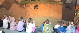W trakcie zwiedzania Muzeum Przyrodniczo -Leśnego
