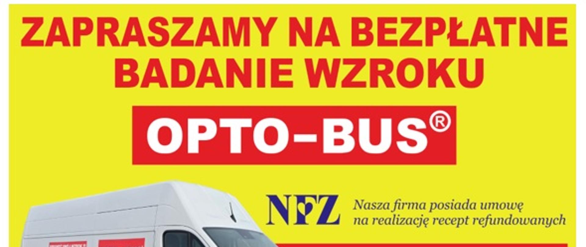 Informacja - bezpłatne badanie wzroku 2026