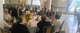 Jubileusz Pożycia Małżeńskiego czyli Złote Gody w Gminie Raba Wyżna - jubilaci podczas rozmów