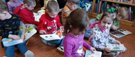 Zajęcia w bibliotece z pracownikami instytucji