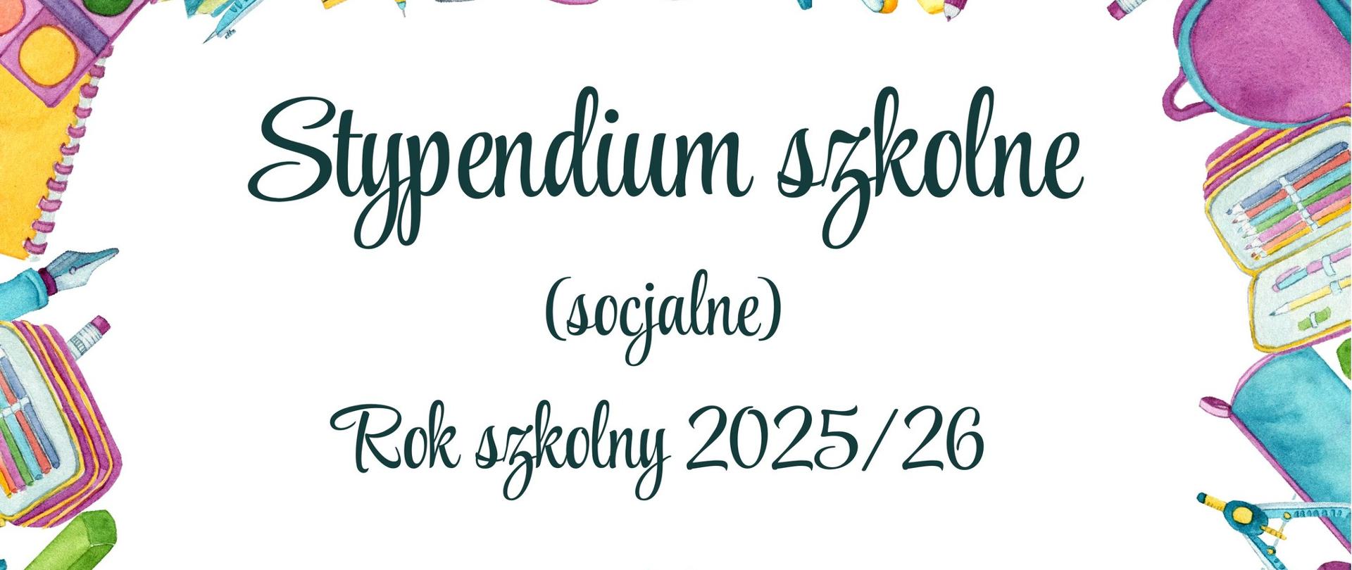 Stypendium szkolne
