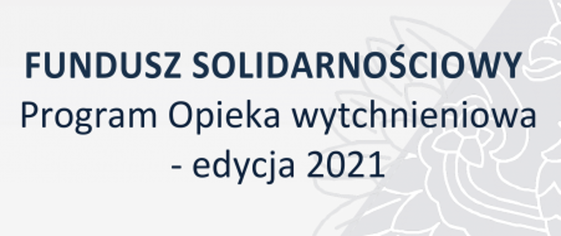 Plakat Opieka wytchnieniowa 2021