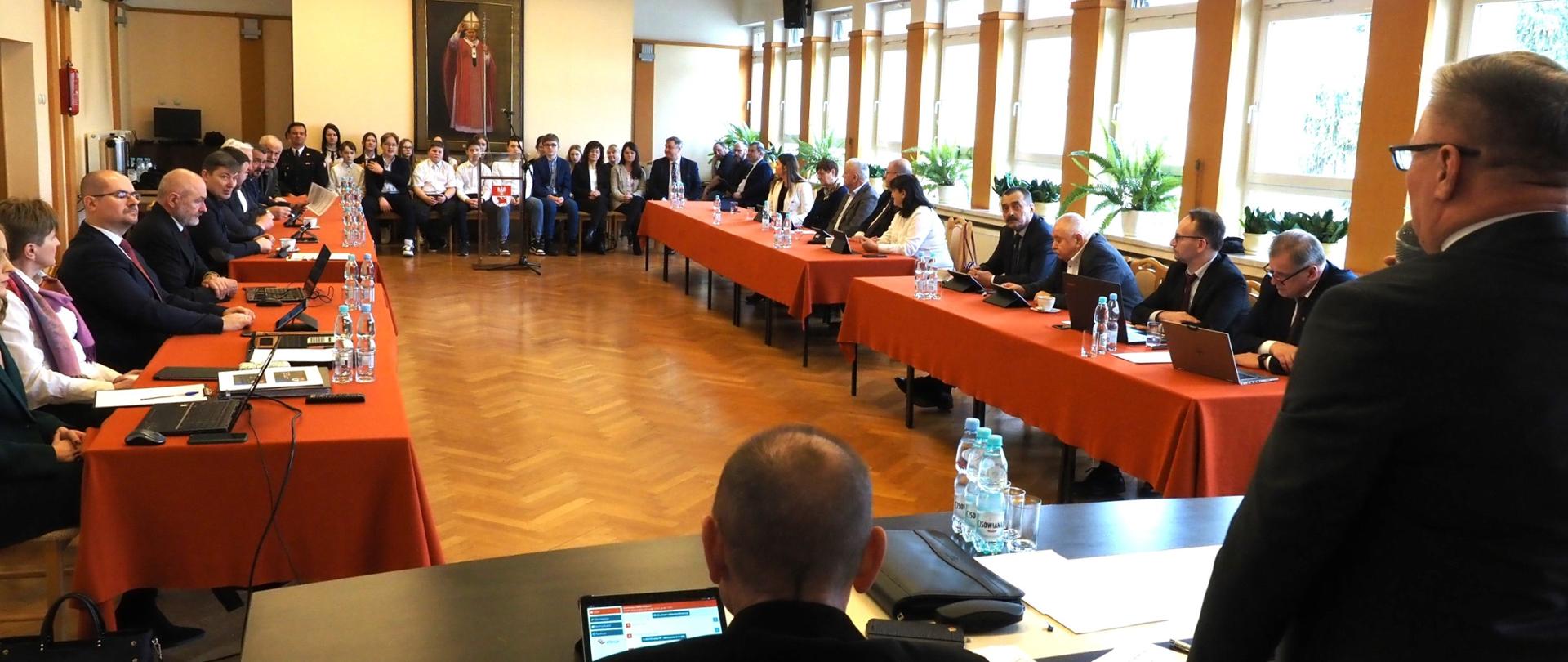 38. sesja Rady Powiatu w Bielsku Podlaskim 23 lutego 2023 r.