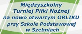 plakat Szebnie piłka nożna