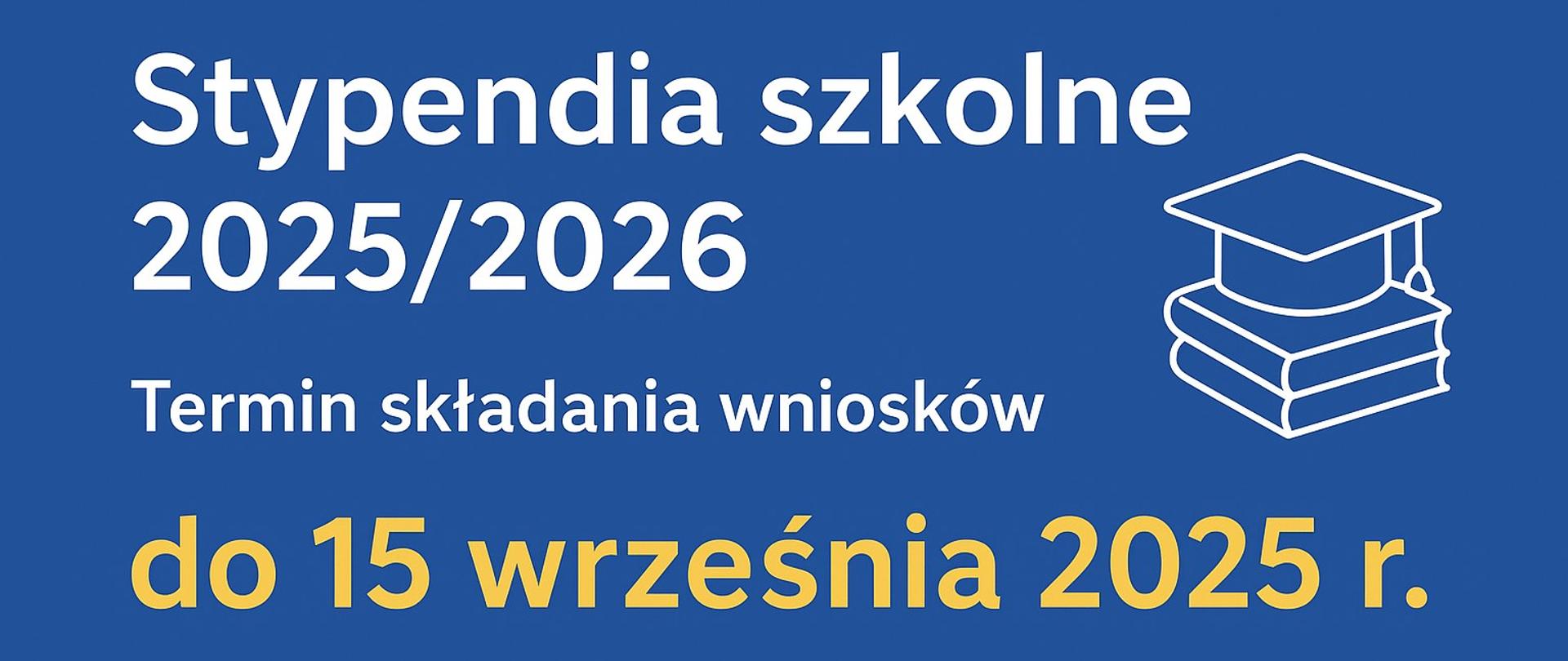 Stypendia szkolne 2025/2026