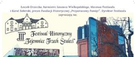 III Festiwal Historyczny „Tajemnice Trzech Stuleci” w Janowcu Wielkopolskim - 23-25 września 2022 - Wieża Ciśnień w Janowcu Wielkopolskim 
