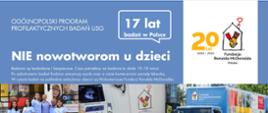 „NIE nowotworom u dzieci” - plakat